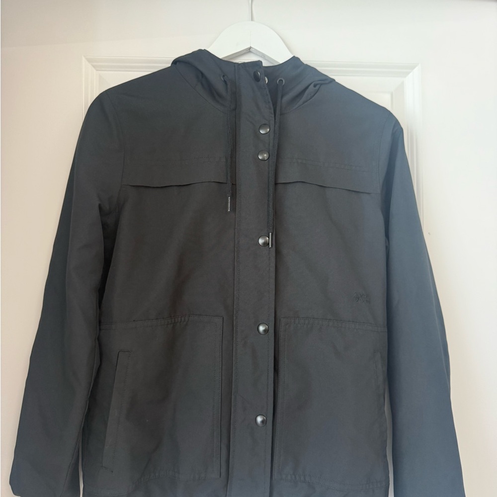 Volcom Black Hooded Jacket